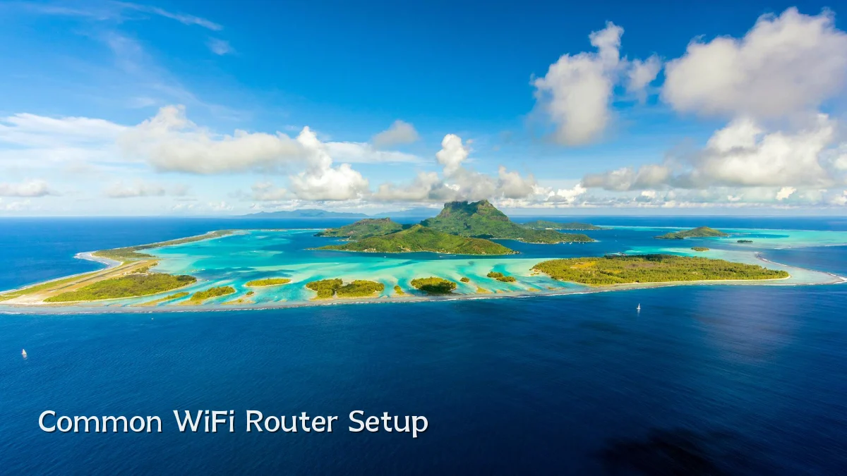 Common WiFi Router Setup