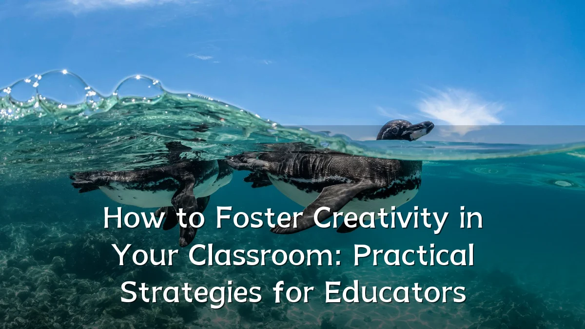 How to Foster Creativity in Your Classroom: Practical Strategies for Educators