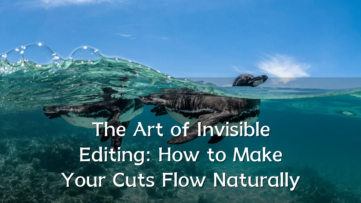 The Art of Invisible Editing: How to Make Your Cuts Flow Naturally