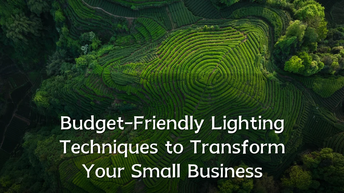 Budget-Friendly Lighting Techniques to Transform Your Small Business