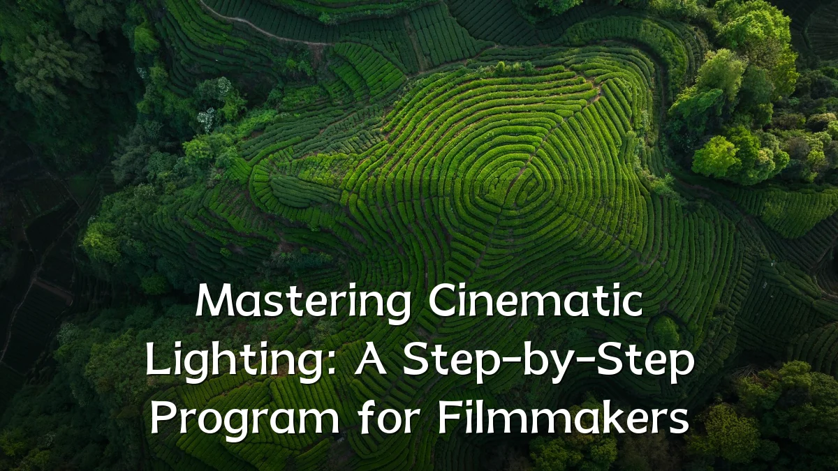 Mastering Cinematic Lighting: A Step-by-Step Program for Filmmakers