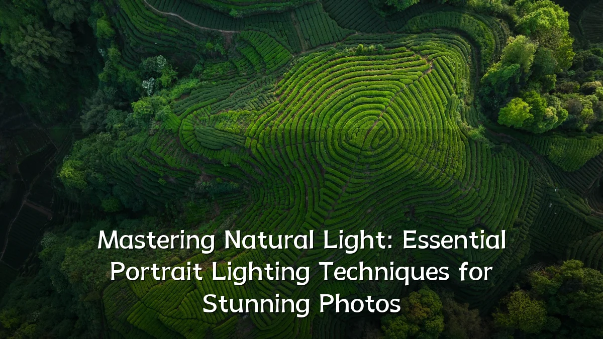 Mastering Natural Light: Essential Portrait Lighting Techniques for Stunning Photos