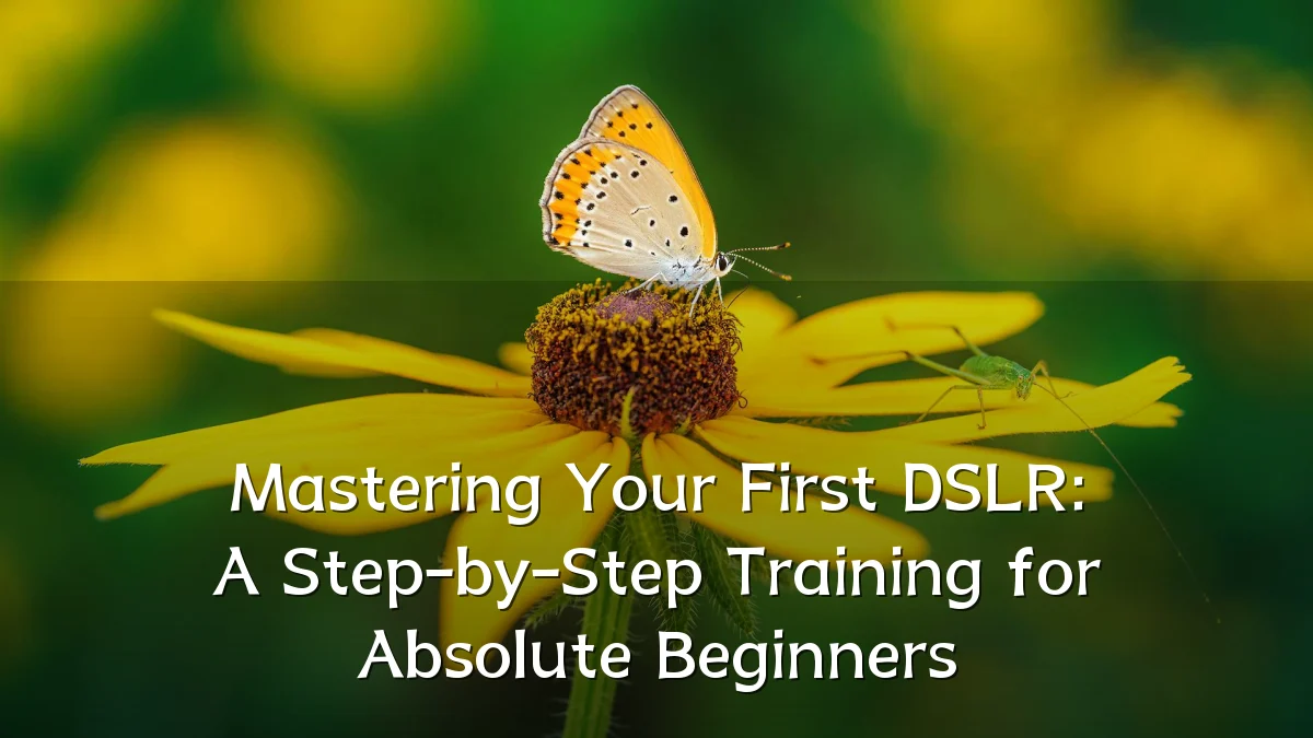 Mastering Your First DSLR: A Step-by-Step Training for Absolute Beginners