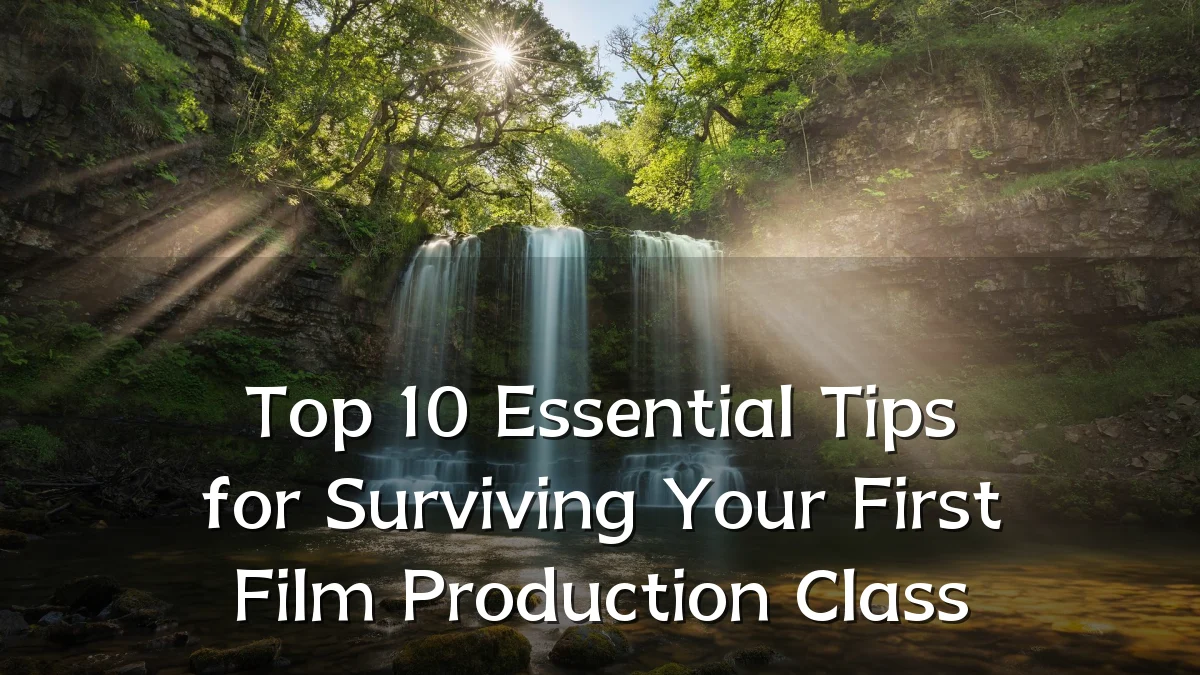 Top 10 Essential Tips for Surviving Your First Film Production Class