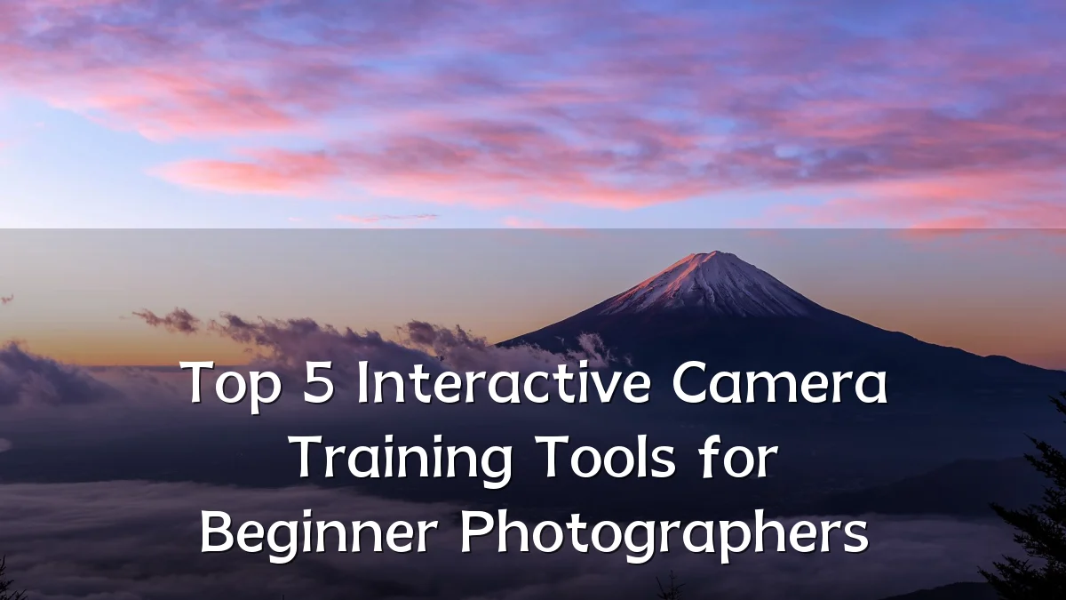 Top 5 Interactive Camera Training Tools for Beginner Photographers