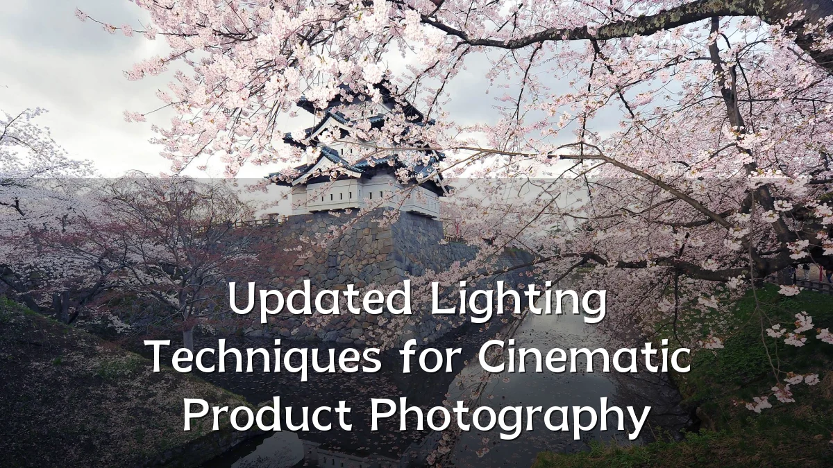 Updated Lighting Techniques for Cinematic Product Photography