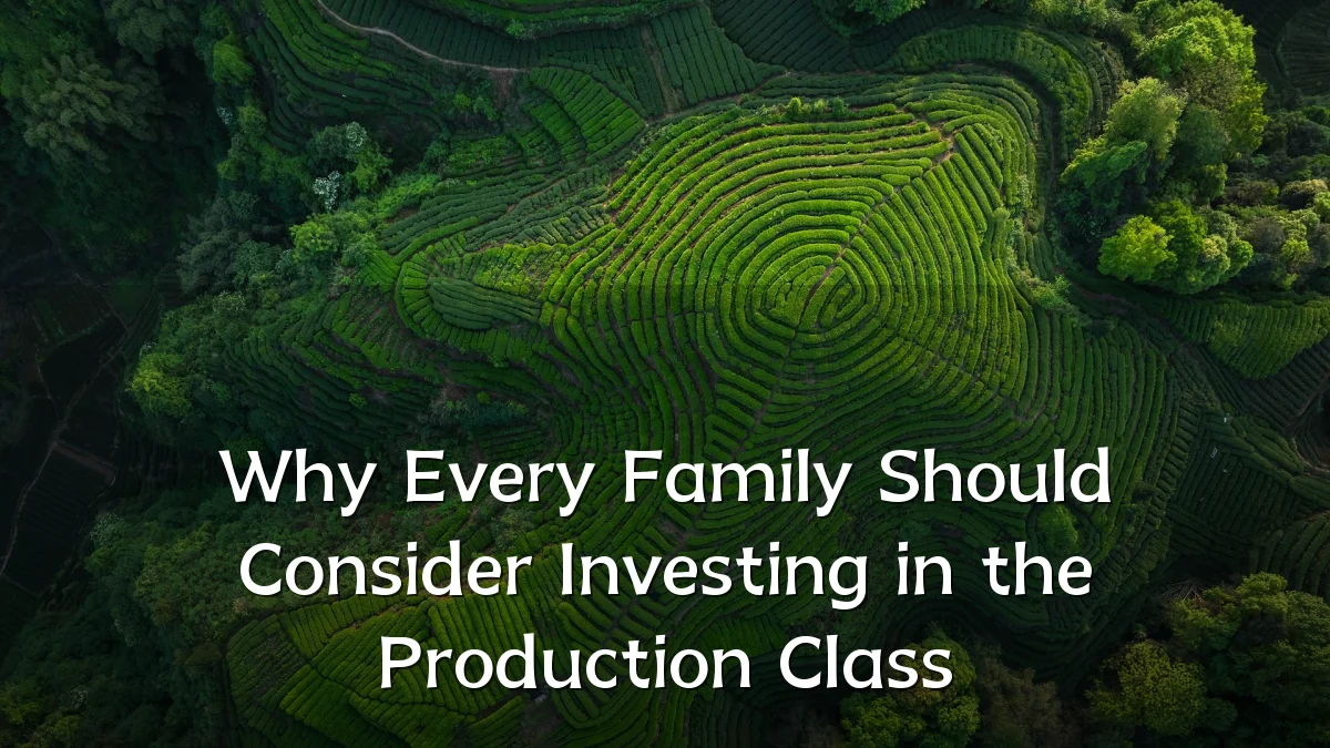 Why Every Family Should Consider Investing in the Production Class